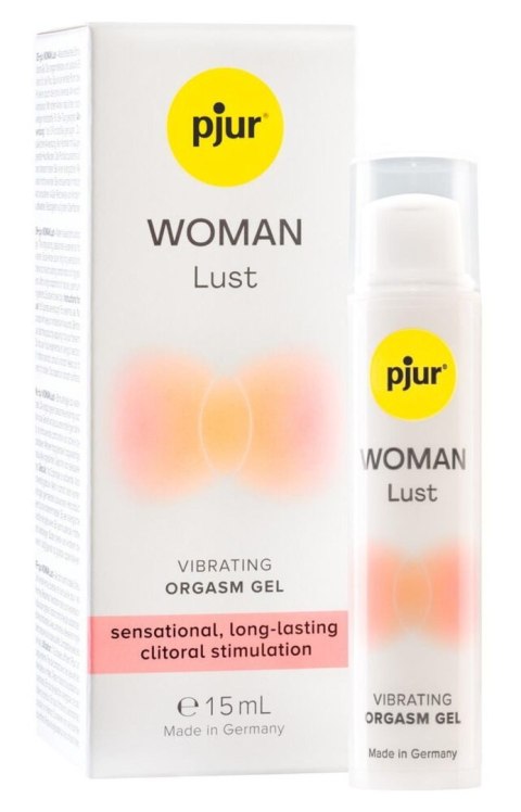 Pjur WOMAN Lust, 15 ml - Vibrating Orgasm Gel Pjur