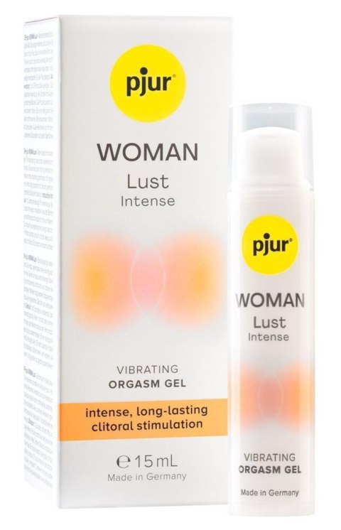 Pjur WOMAN Lust Intense, 15 ml - Vibrating Orgasm Gel Pjur