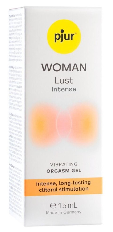 Pjur WOMAN Lust Intense, 15 ml - Vibrating Orgasm Gel Pjur