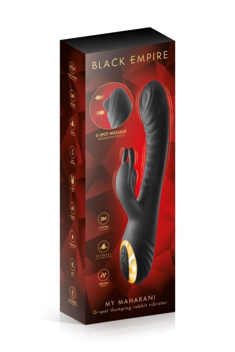 RABBIT MY MAHARANI BLACK EMPIRE VIBRATOR Black Empire