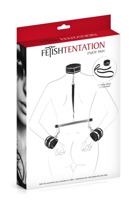 SUBMISSION HANDCUFFS AND COLLAR Fetish Tentation