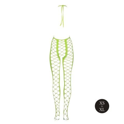 Bodystocking with Halterneck - Green - XS/XL Ouch!