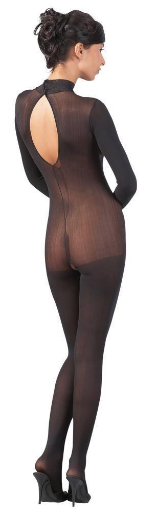 Catsuit with Lace Collar M/L NO:XQSE