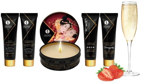 Geisha's Secret Kit Strawberry Sparkling Wine Shunga