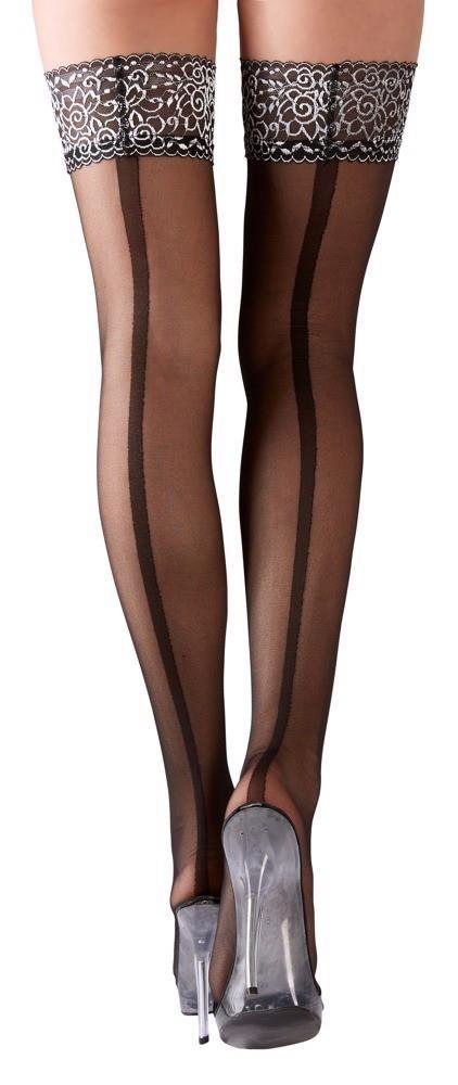 Hold-up Stockings with Seam 5 Cottelli LEGWEAR