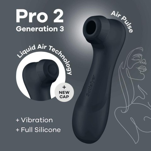 Pro 2 Generation 3 with Liquid Air black Satisfyer