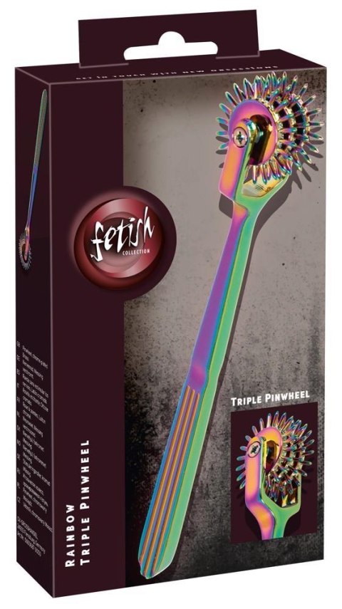 Rainbow Triple Pinwheel Fetish Collection