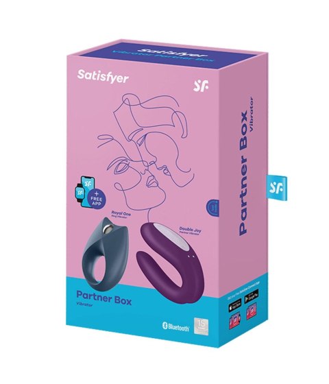 Wibrator-Partner Box 2 (Double Joy + Royal One) Satisfyer