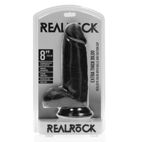 Extra Thick with Balls 8"" RealRock