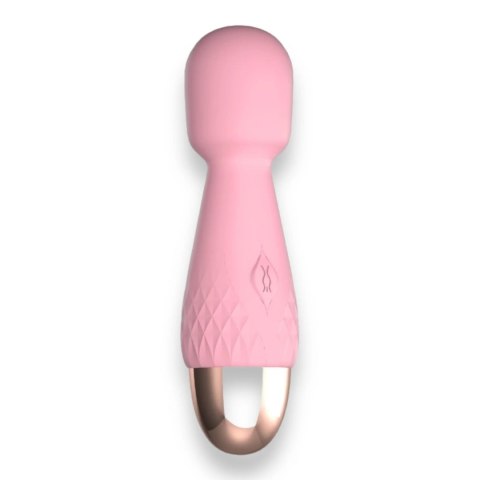 Power Escorts - Mini Wand De Luxe Pink - 11,6 Cm / 4.5 Inch Silicone Wand Massager Power Escorts