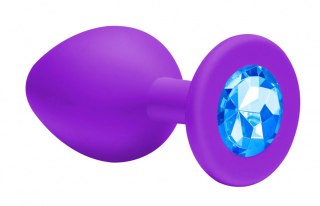 Plug-Anal Emotions Cutie Small PURPLE light Blue crystal Lola Toys