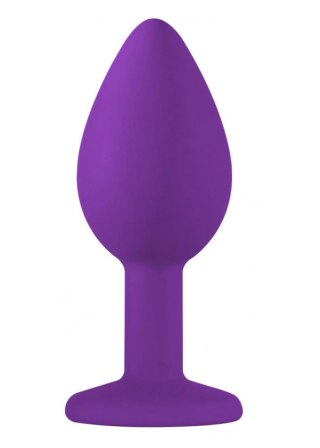 Plug-Anal Plug Emotions Cutie Small Purple clear crystal Lola Toys