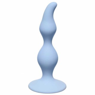 Plug-Curved Anal Plug Blue Lola Toys