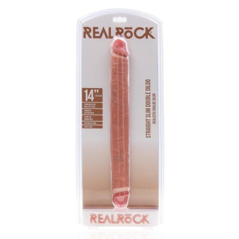 Slim Double Ended Dong 14"" RealRock