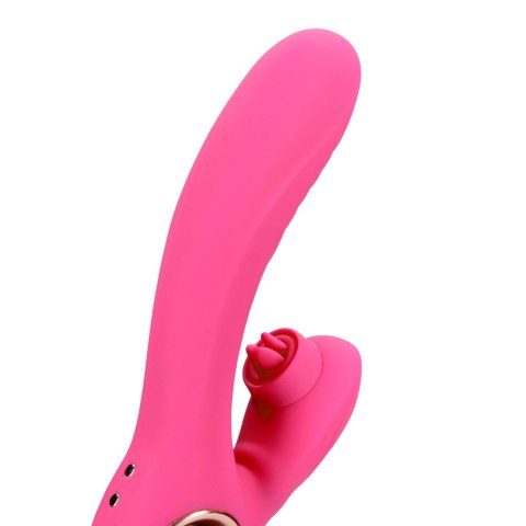 Tongue Flickering and Heating Rabbit Vibrator Loveline