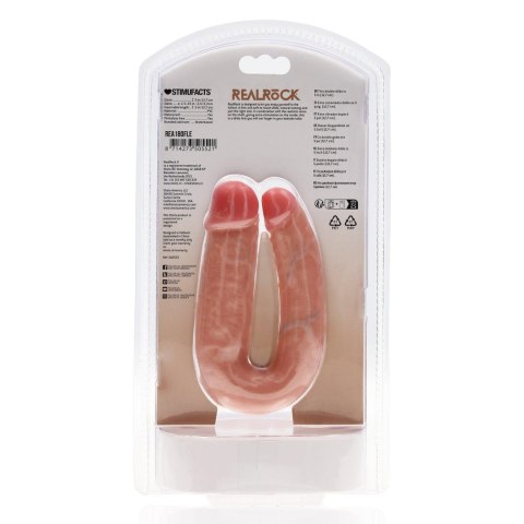 U Shaped Double Dildo 5" RealRock