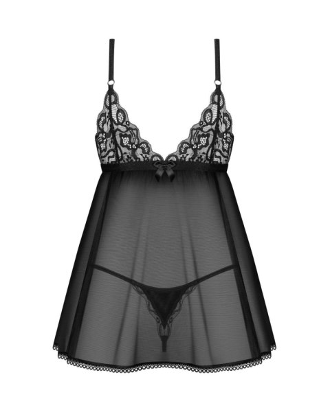 Blomentis babydoll i stringi M/L Obsessive