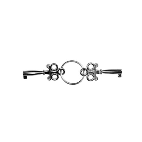 Metal Hand Cuffs - Silver SHOTS