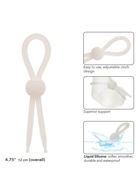 Silicone Lasso White Calexotics