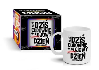 HARDCORE MUGS - kubek Boss 300ml - Ależ 
dziś cudownie...ujowy dzień BGtech