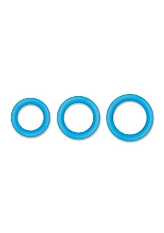 Halo 60mm Cockring Large Blue NS Novelties