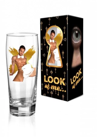 LOOK AT ME - Szklanka do piwa 500 ml - Mężczyźni BGtech