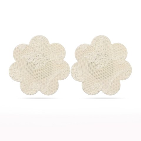 Lace Heart and Flower Nipple Pasties (2 Pack) Lovetoy