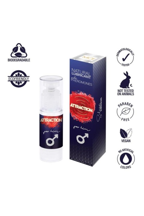 LUBRICANT WITH PHEROMONES ATTRACTION FOR HIM 50 ML Attraction