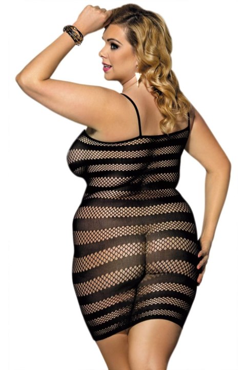 DRESS H31021P BLACK XL (Size: XL) Paris Hollywood