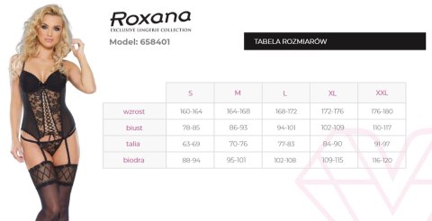 Gorset i stringi 6584 L Roxana