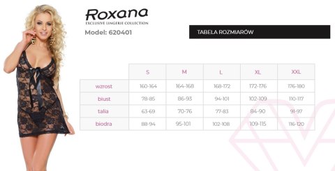 Koszulka i stringi 6204 L Roxana