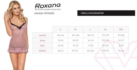 Koszulka i stringi 6740 S Roxana