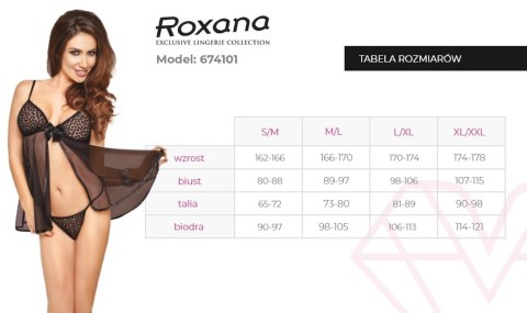 Koszulka i stringi 6741 L/XL Roxana