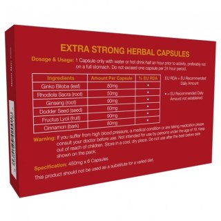 Supl.diety-Extra Strong 6 Capsules Extra Strong