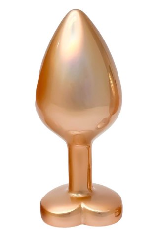 GLEAMING LOVE MATTE GOLD PLUG MEDIUM Dream Toys