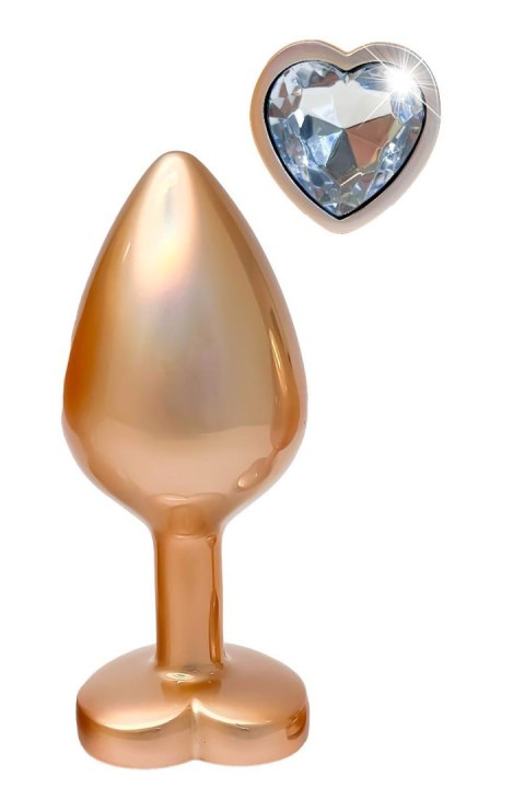 GLEAMING LOVE MATTE GOLD PLUG MEDIUM Dream Toys