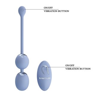 PRETTY LOVE - WILLIE Dream chaser 6, Blue, Wireless remote control 12 vibration functions Memory function Pretty Love