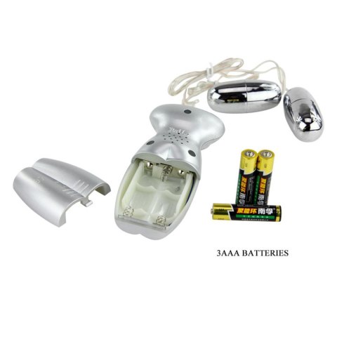 BAILE - Vibration Sex talk Double holes, 3 AAA batteries, TPR ABS Baile