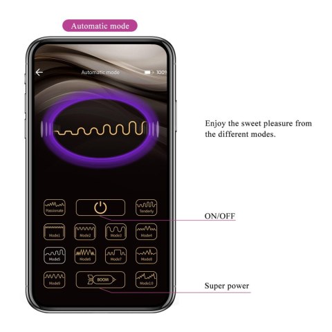 PRETTY LOVE - Aari, 10 vibration functions Mobile APP Long-distance Control 10 thumping functions Pretty Love