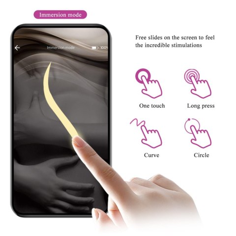 PRETTY LOVE - Elvira dark Purple, 12 vibration functions Mobile APP Long-distance Control Pretty Love