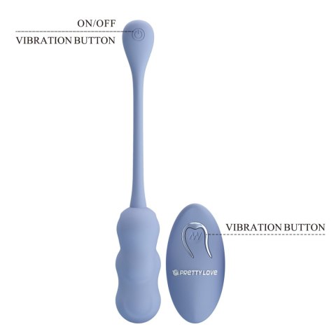 PRETTY LOVE - LESHY Dream Chaser 4, Blue, 12 vibration functions Wireless remote control Pretty Love