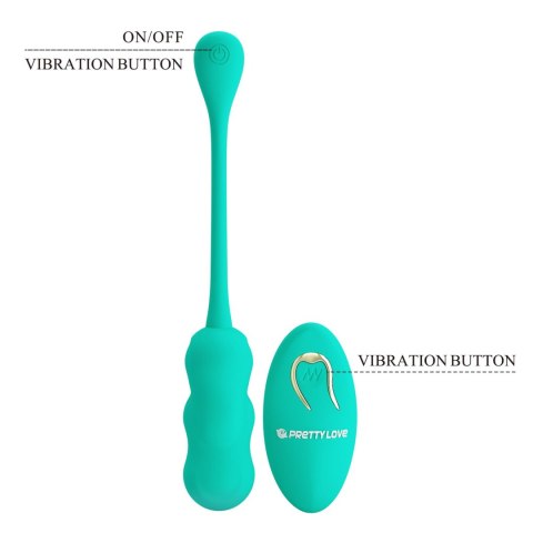 PRETTY LOVE - LESHY Dream Chaser 4, Green, 12 vibration functions Wireless remote control Pretty Love