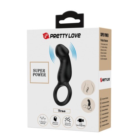 PRETTY LOVE - Trae black, 7 vibration functions Memory function Pretty Love