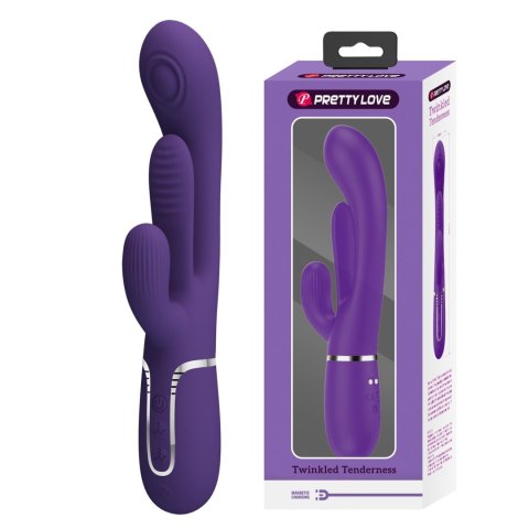 PRETTY LOVE - Shonia Dark Purple, Twinkled Tenderness, 7 thumping functions 7 vibration functions Pretty Love