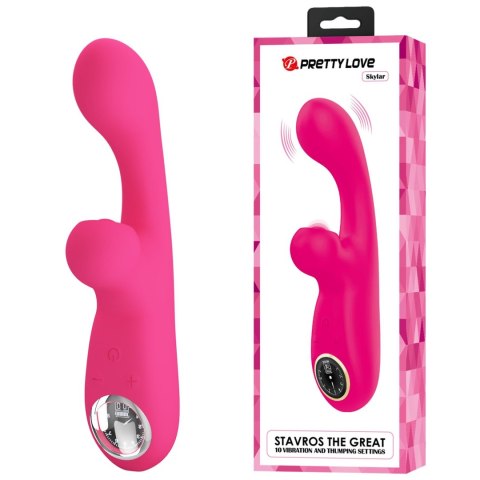 PRETTY LOVE - Skylar Pink, 10 vibration functions 10 thumping functions 9 speed levels Pretty Love