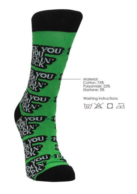 Fuck you - 42-46 Sexy Socks