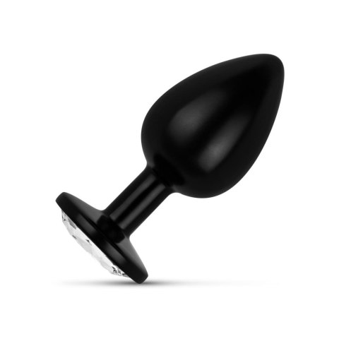 Anal Collection - Butt Plug L - Black/Silver EasyToys