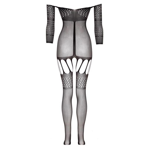 Stunning Suspender-bodystocking Rosa - black Christine