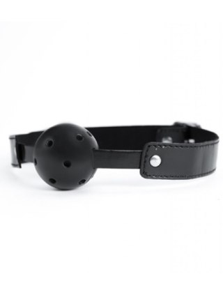 Black Breathable Ball Gag Argus