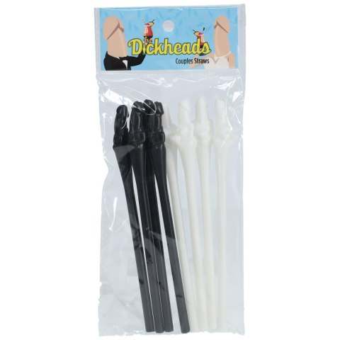 Couples Straws - Black and White S-Line